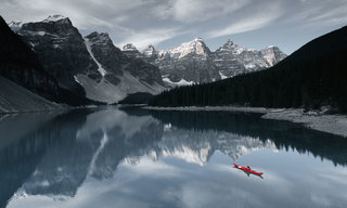 Kayaking in Mountain